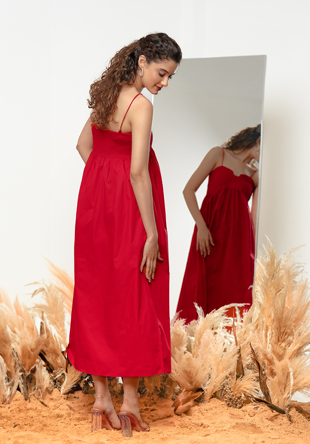 RAVA RED DRESS